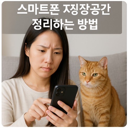 스마트폰 저장 공간 정리