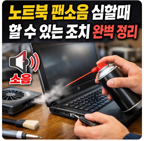 노트북 팬소음