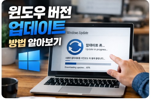 윈도우 버전 업데이트