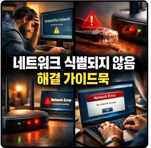 네트워크 식별되지 않음