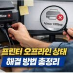 프린터 오프라인