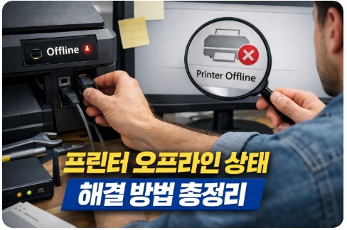 프린터 오프라인