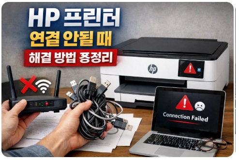 hp 프린터 연결