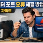 프린터 포트 오류