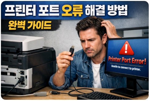 프린터 포트 오류