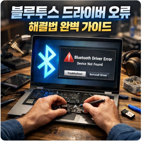 블루투스 드라이버 오류