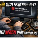 디스크 읽기 오류
