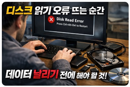 디스크 읽기 오류